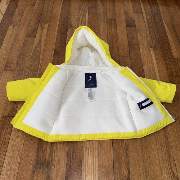 Jacadi Paris Jacket Baby Yellow Padded Size 18 M / 81CM Very Nice - Picture 9 of 9